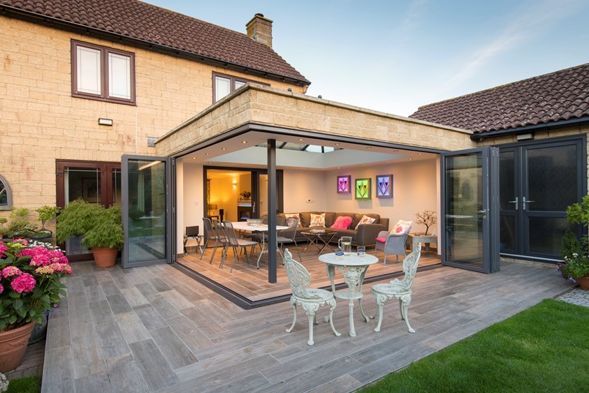 Aluminium Bi-Fold Doors Shinfield