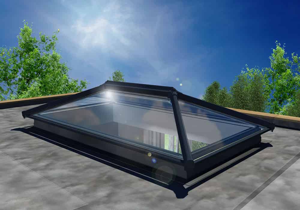 roof lantern outside view