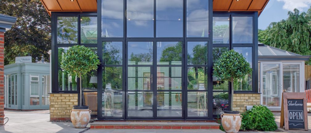 aluminium entrance doors sunningdale