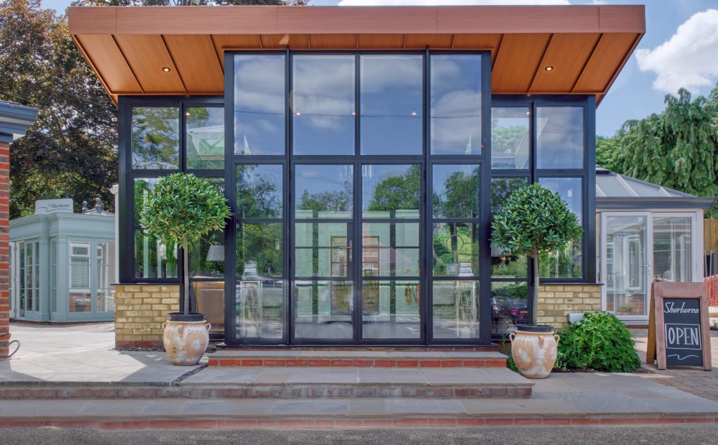 aluminium entrance doors sunningdale